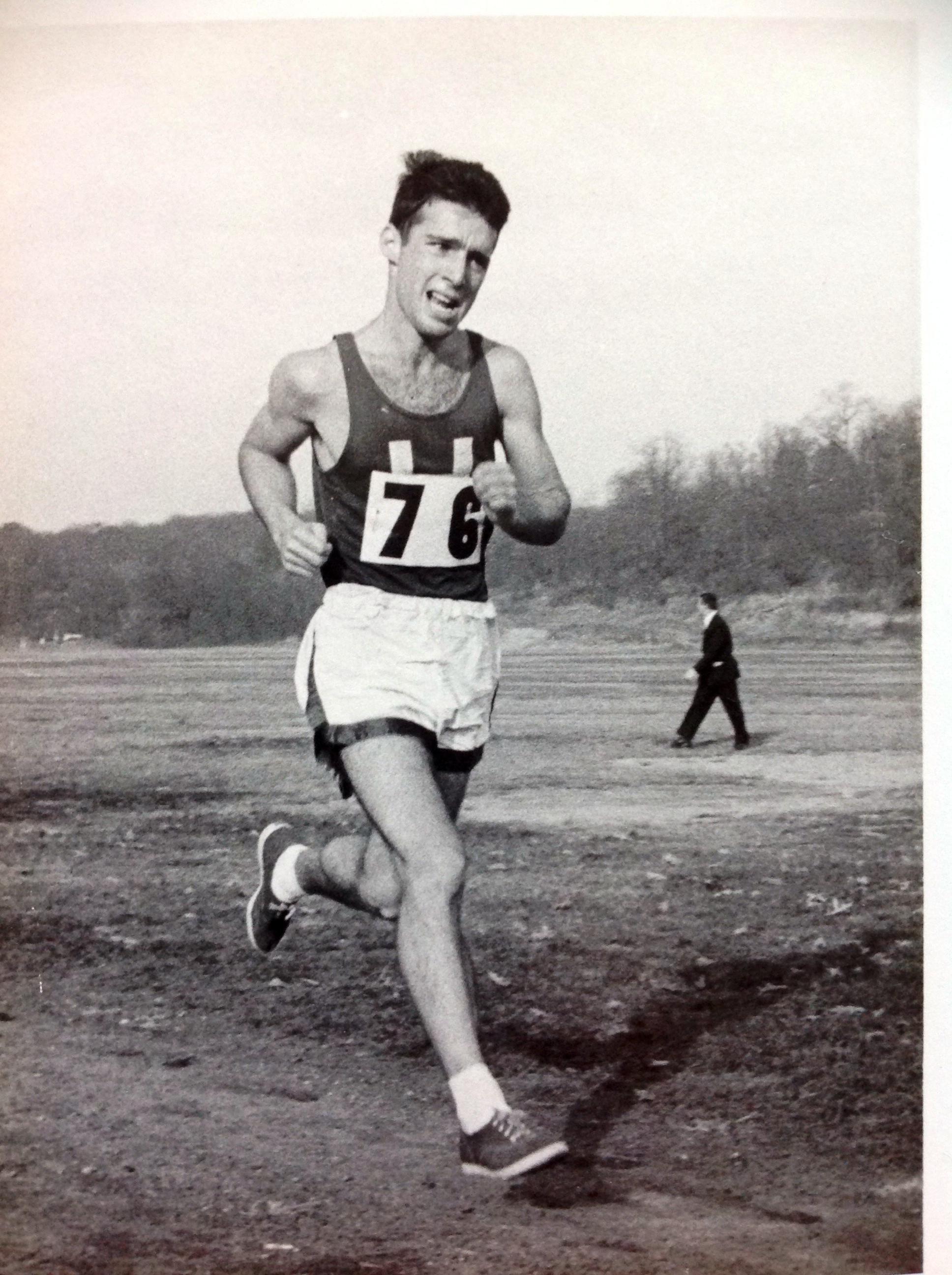 Pete running at Van Cortlandt Park