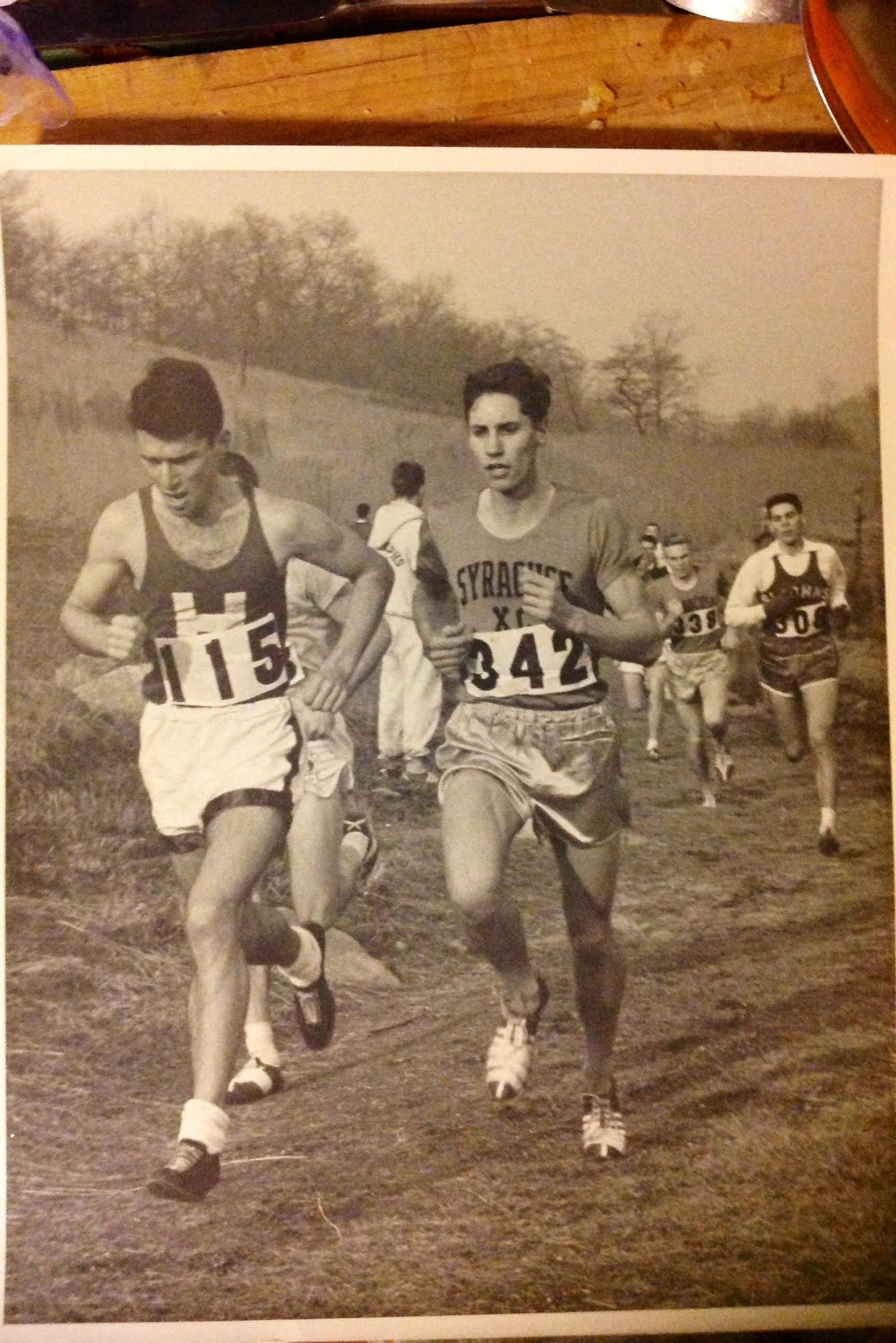Pete running at Van Cortlandt Park